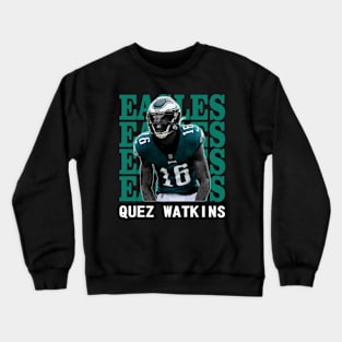 Philadelphia Eagles Quez Watkins 16 Crewneck Sweatshirt